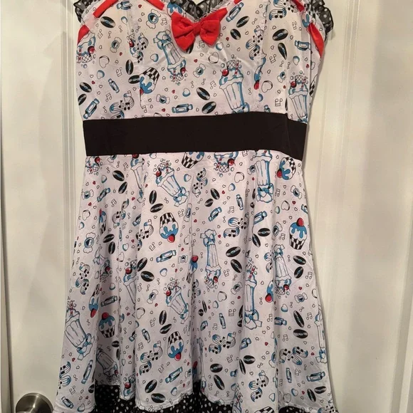 NWOT Sourpuss Lazy Sundae Erin Dress Sz XL - Picture 4 of 6